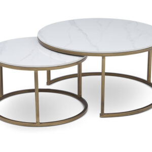 Soho Nested Coffee Table in white