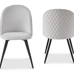 The Soho Dining Chair in grey
