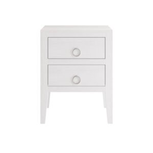 Cheriton Bedside | 2 drawer | White