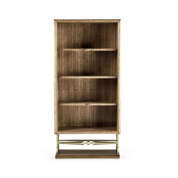 Barcelona Walnut Veneer Bookcase2