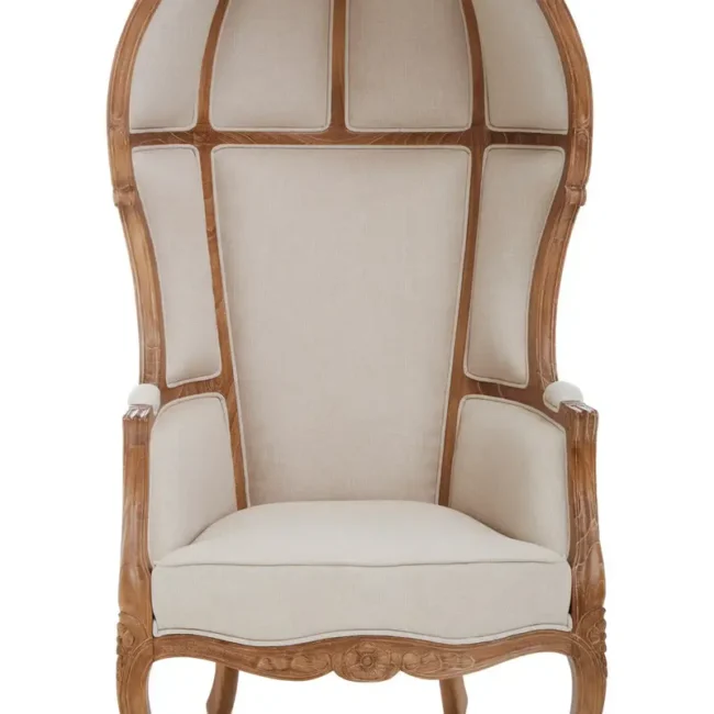 Baril Cream Dome Chair1