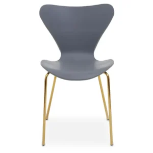 Bathurst Dining Chair With Grey Seat