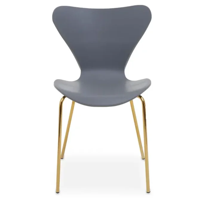 Bathurst Dining Chair With Grey Seat