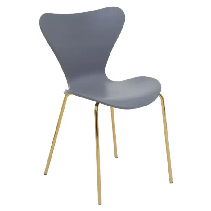 Bathurst Dining Chair With Grey Seat1