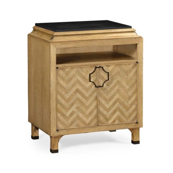 Bedside Cabinet Doha in Oak Natural