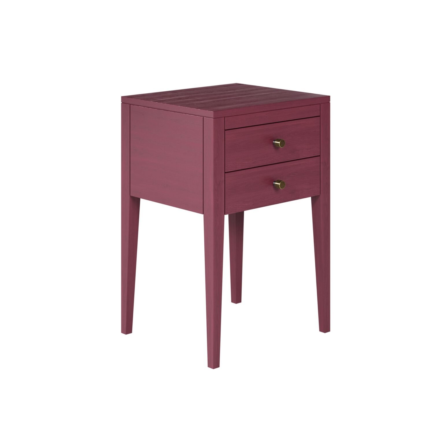Radford Bedside | Red | 2 Drawers Radford Bedside | Red | 2 Drawers