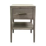 Abberley Bedside Table One Drawer Oak Abberley Bedside Table One Drawer Oak
