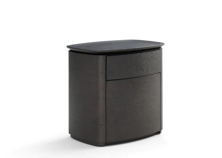 Blade Bedside Table - Smoke Oak Blade Bedside Table - Smoke Oak