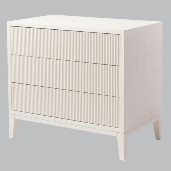 Blakeney White Finish 3 Drawer Chest