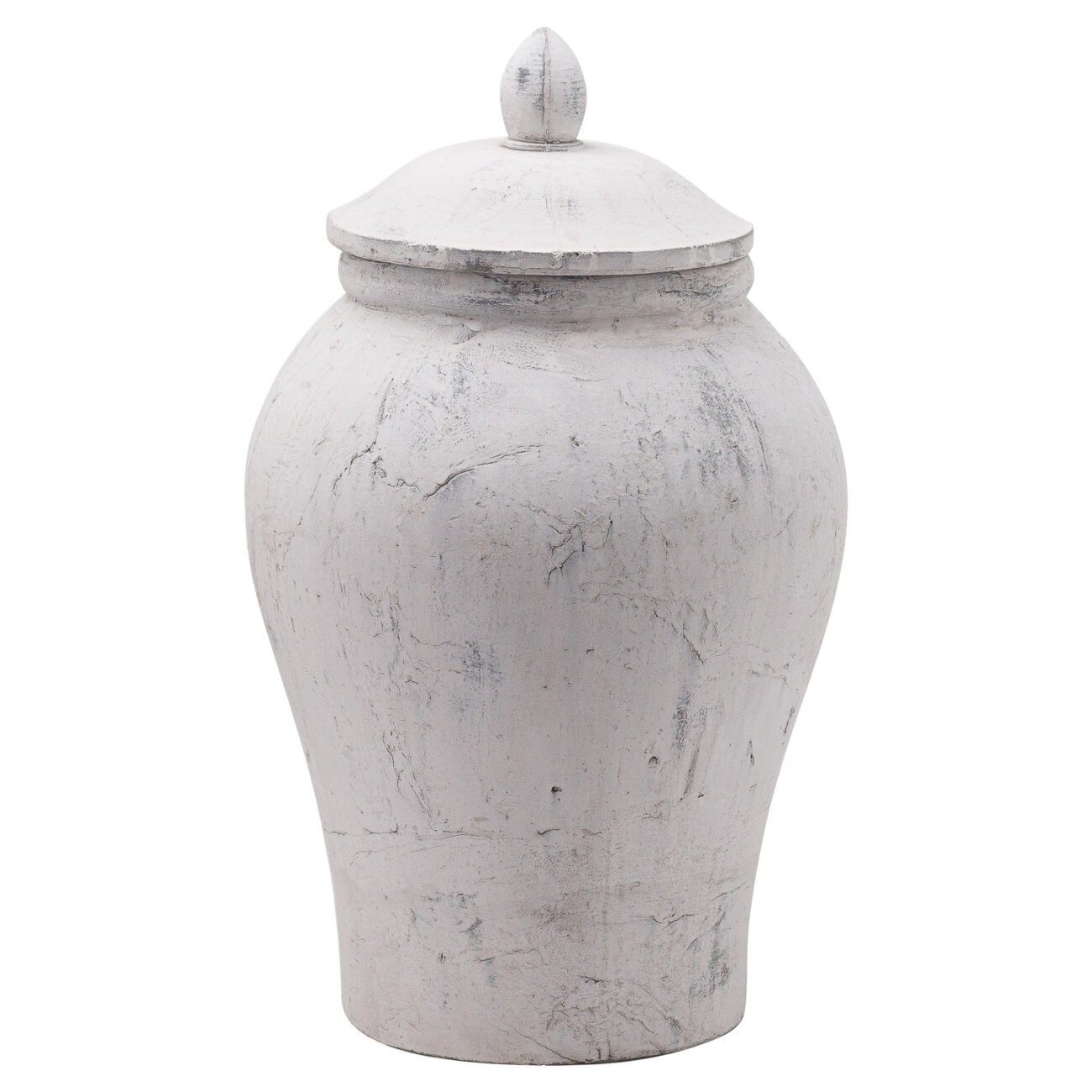 Bloomville Large Stone Ginger Jar Bloomville Large Stone Ginger Jar