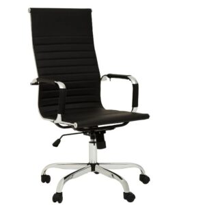BRENT BLACK HIGH BACK HOME OFFICE CHAIR