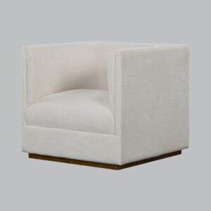 Brightwood Crosshatch Cream Armchair