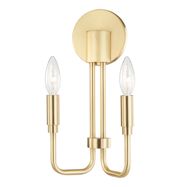 Brigitte Wall Sconce Brass