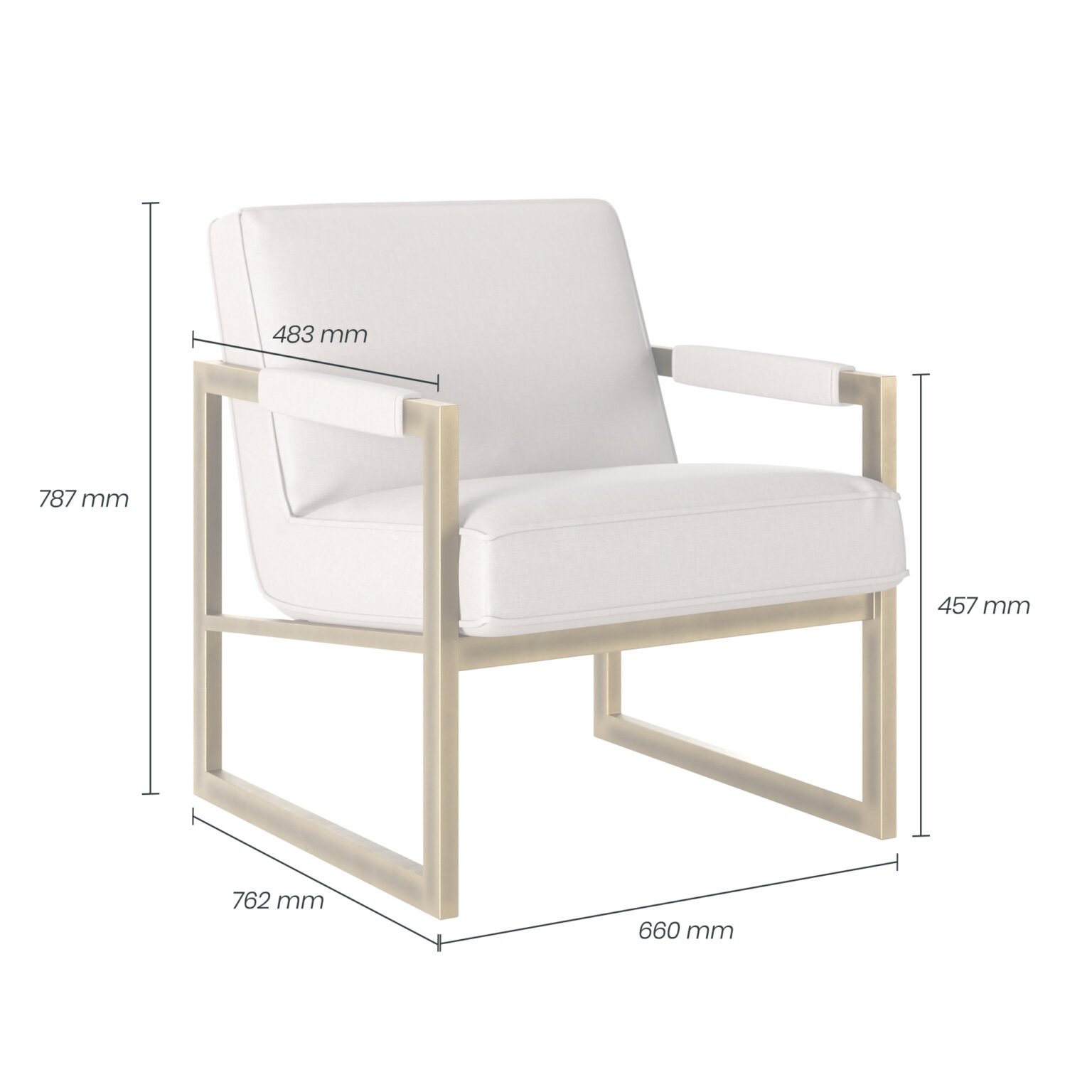 Mickleton Club Chair – Cream