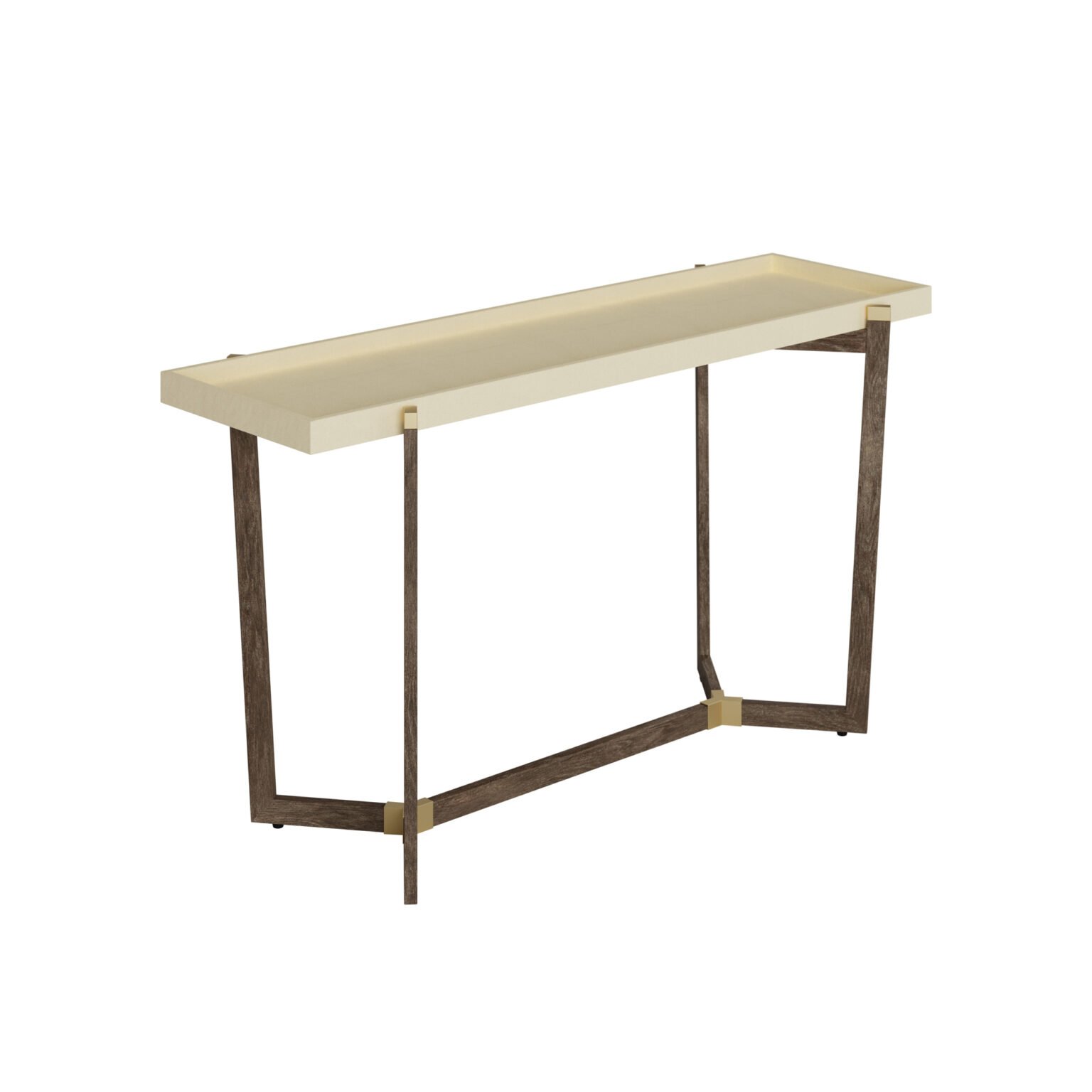 Hambledon Console | Cream Shagreen Hambledon Console | Cream Shagreen