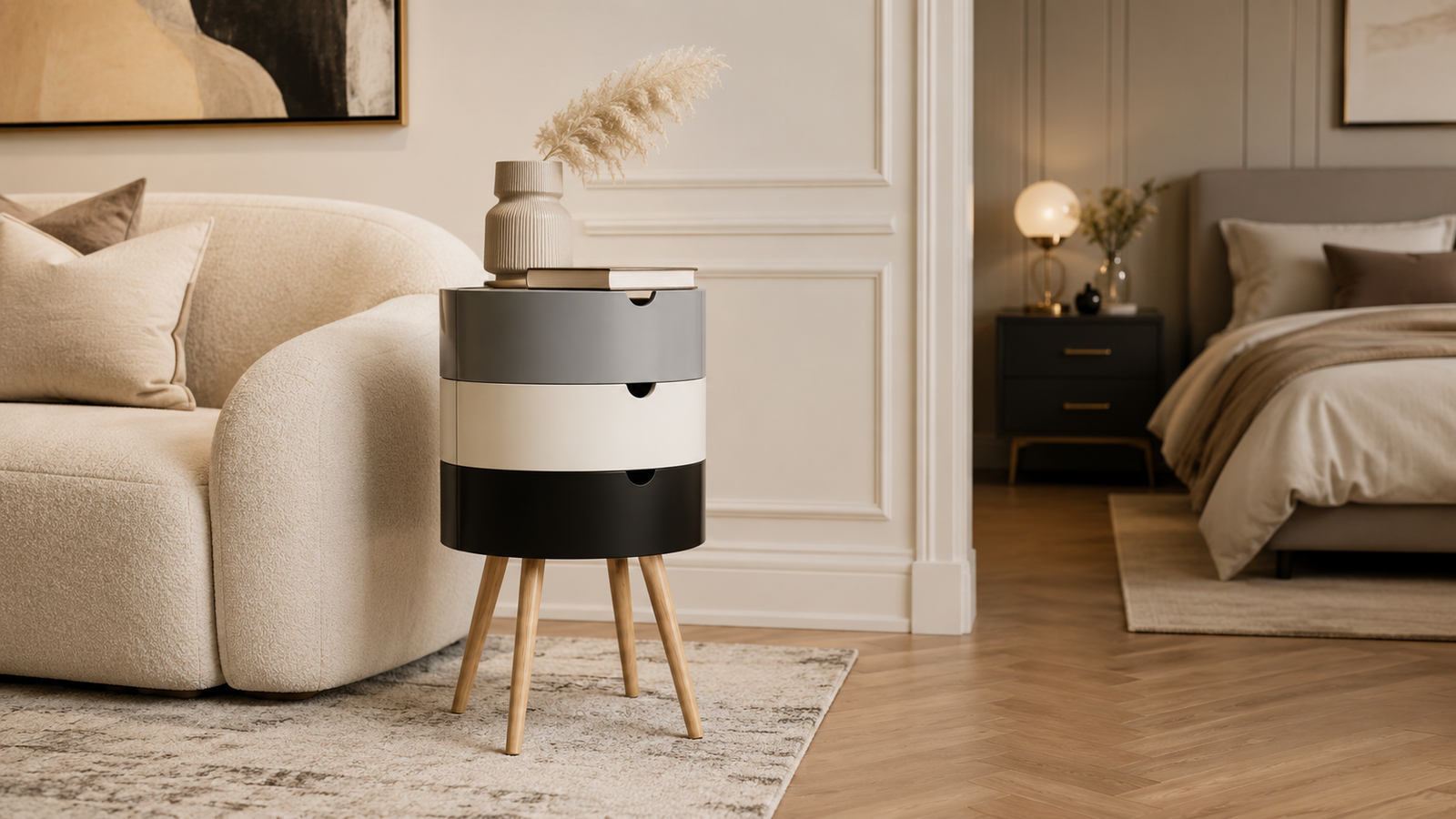 side table vs bedside table