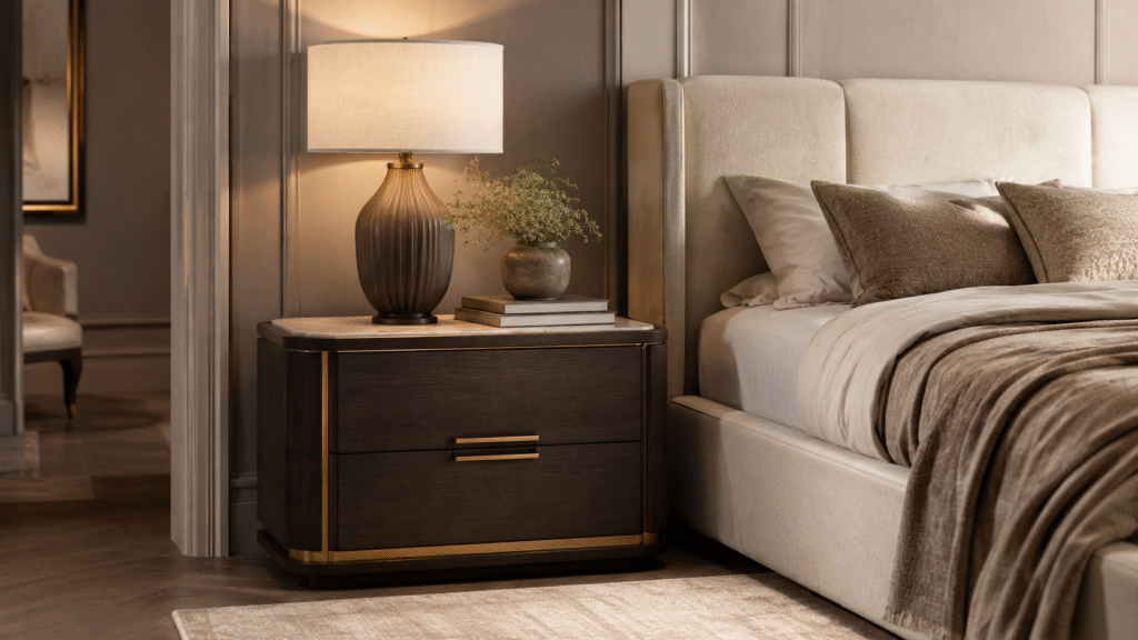 side table vs bedside table