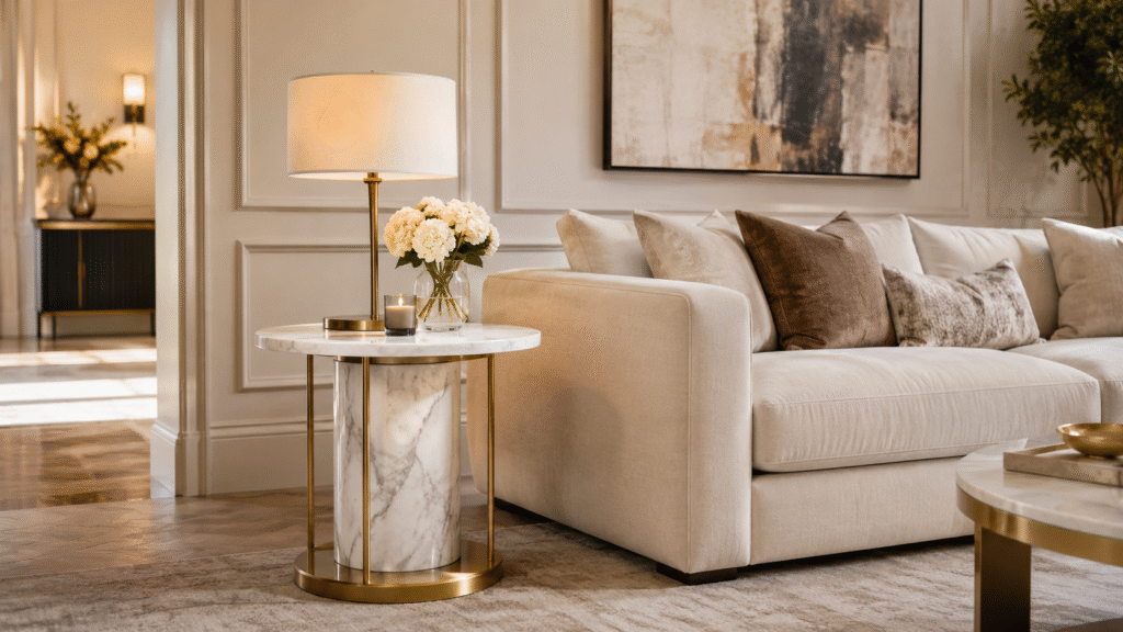 marble side table 3