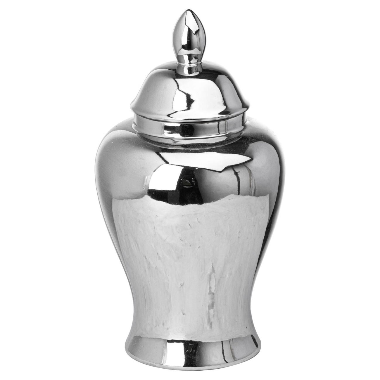 Chrome Ginger Jar Chrome Ginger Jar