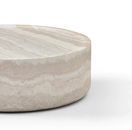 Ciladro Coffee Table - Faux Travertine - Large Ciladro Coffee Table - Faux Travertine - Large