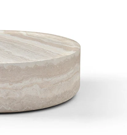 Ciladro Coffee Table - Faux Travertine - Medium Ciladro Coffee Table - Faux Travertine - Medium