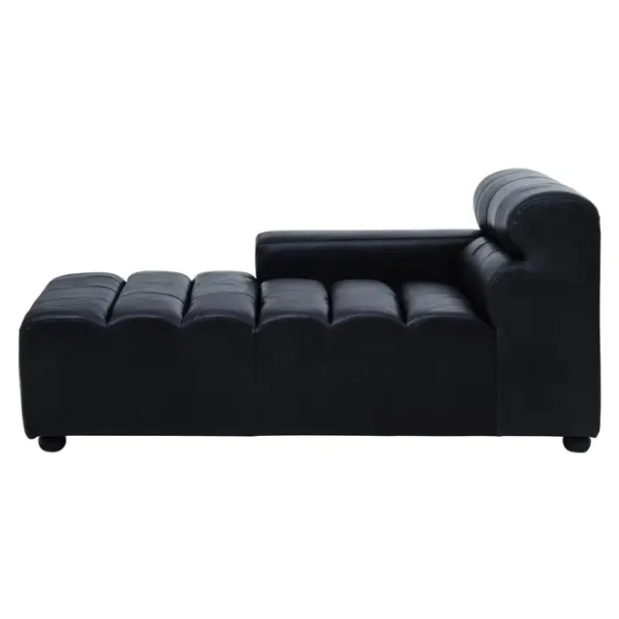 Claren Right Arm Leather Chaise sofa3