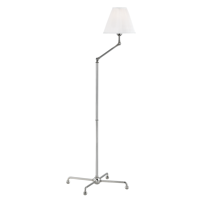 Classic No 1 Floor Lamp Nickel