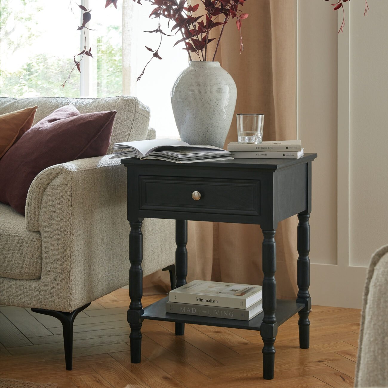 Contour Collection 1 Drawer Side Table Contour Collection 1 Drawer Side Table