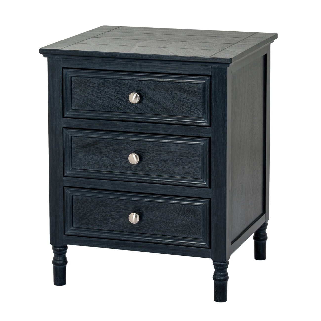 Contour Collection 3 Drawer Side Table Contour Collection 3 Drawer Side Table