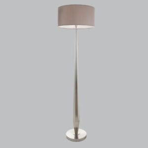 Darlington Brushed Nickel Finish Floor Lamp