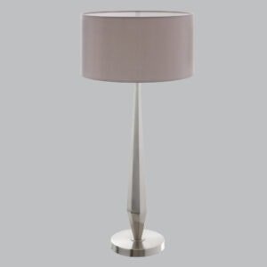 Darlington Brushed Nickel Finish Table Lamp