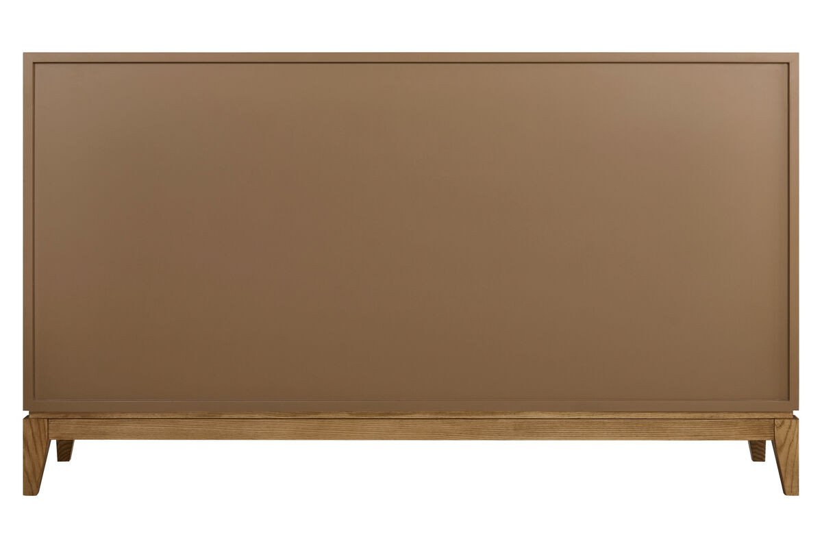 Davero Natural Four Door Sideboard Davero Natural Four Door Sideboard