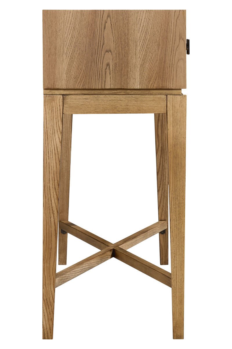 Davero Natural Two Drawer Console Table Davero Natural Two Drawer Console Table