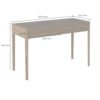 Abberley Desk | Brown - Image 4