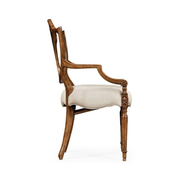 Dining Armchair Sheraton in Light Mahogany1