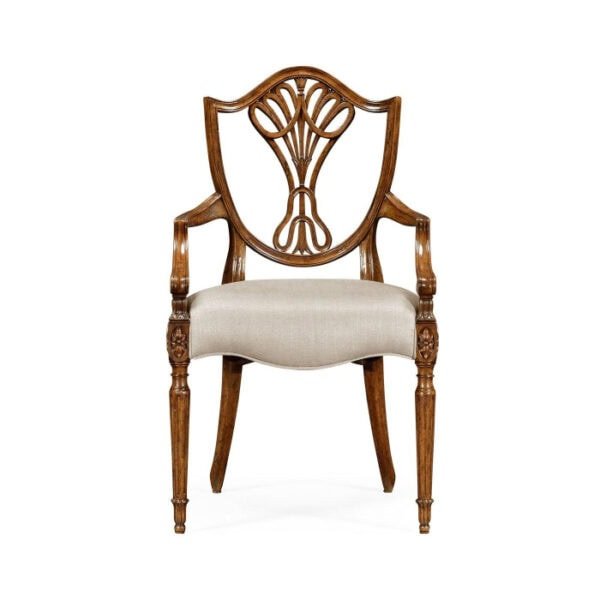 Dining Armchair Sheraton in Light Mahogany2