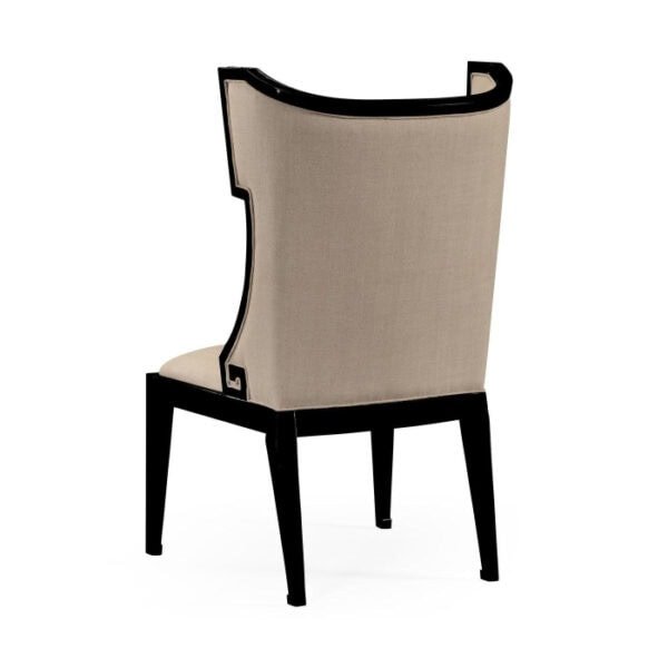 Dining Chair Greek Revival Painted Black2