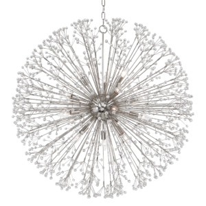 Dunkirk Chandelier Nickel Large