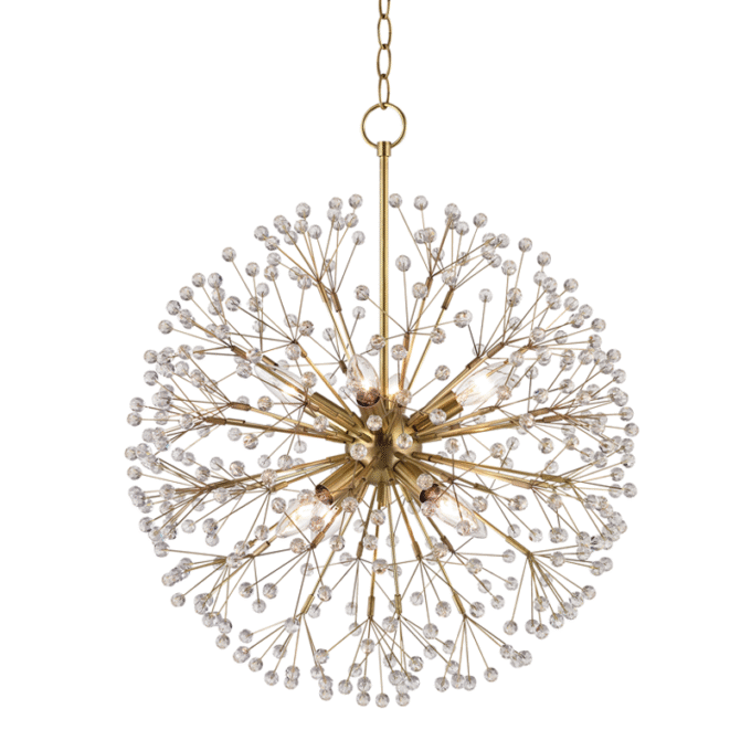 Dunkirk Chandelier Small Brass