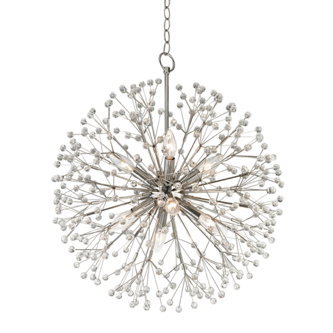 Dunkirk Chandelier Small Nickel