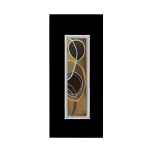 Elm Abstract Black Framed Wall Art