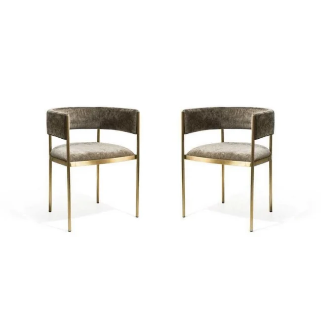 Envie II Dining Chair - Set of 2 - Giselle Olive