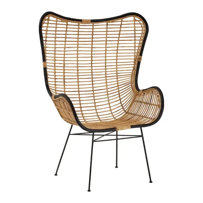 Eversley Natural Rattan Egg Chair1