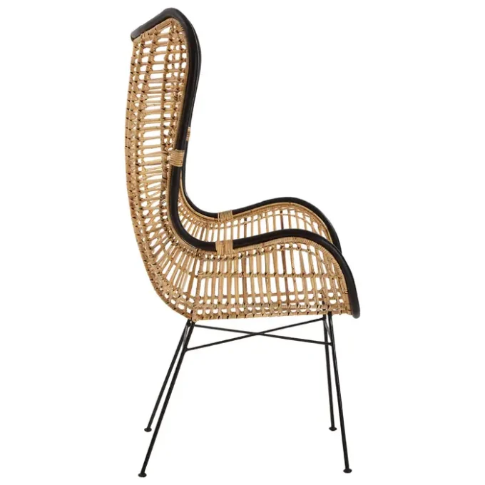 Eversley Natural Rattan Egg Chair2