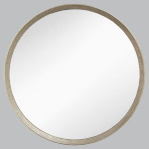 Fairchild Antique Silver Finish Wall Mirror