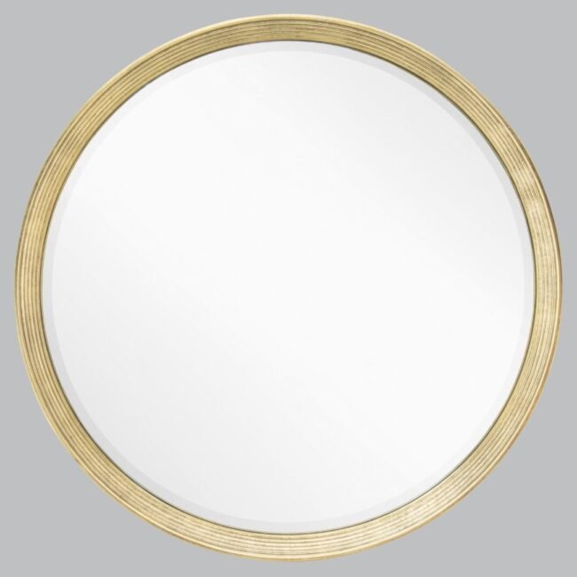 Fairchild Distressed Gold Finish Mirror