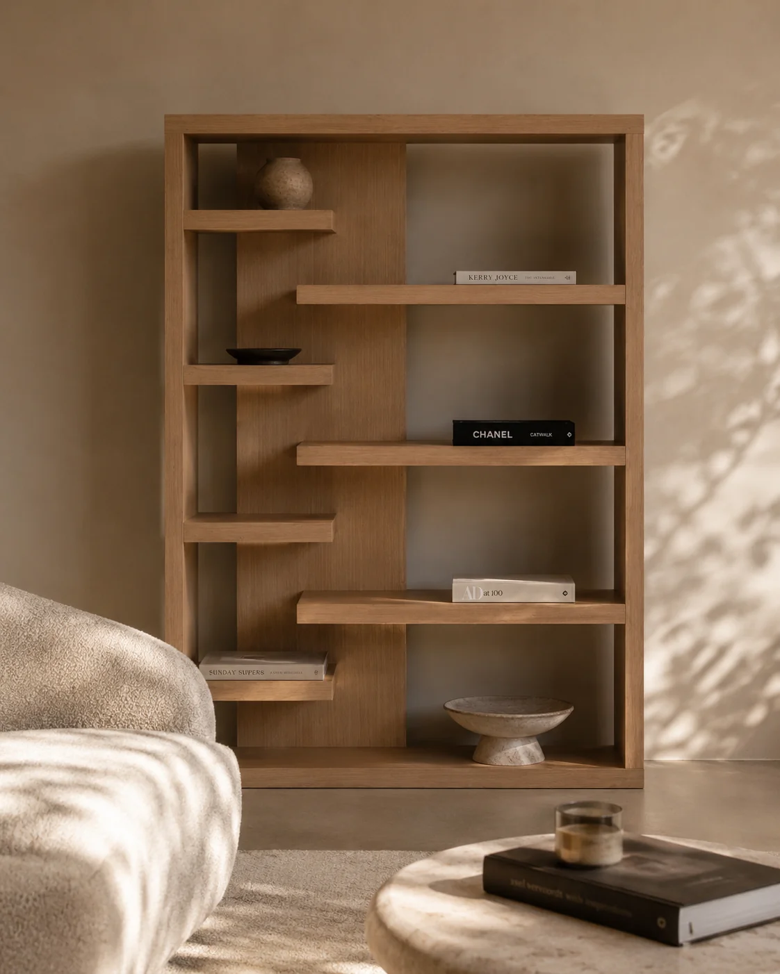 Fiocchi Book Shelf - Ash Oak Fiocchi Book Shelf - Ash Oak