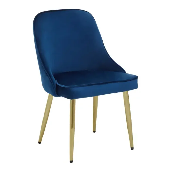 Goldcrest Midnight Velvet Dining Chair1