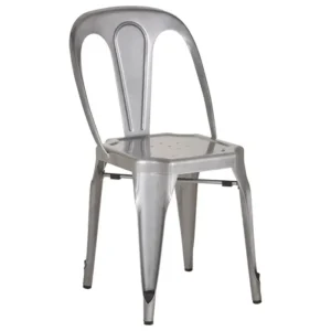 Grandi Grey Metal Chair