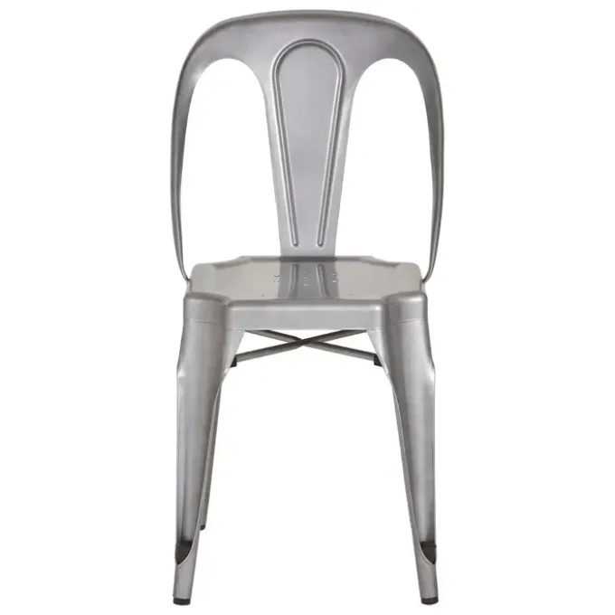 Grandi Grey Metal Chair1